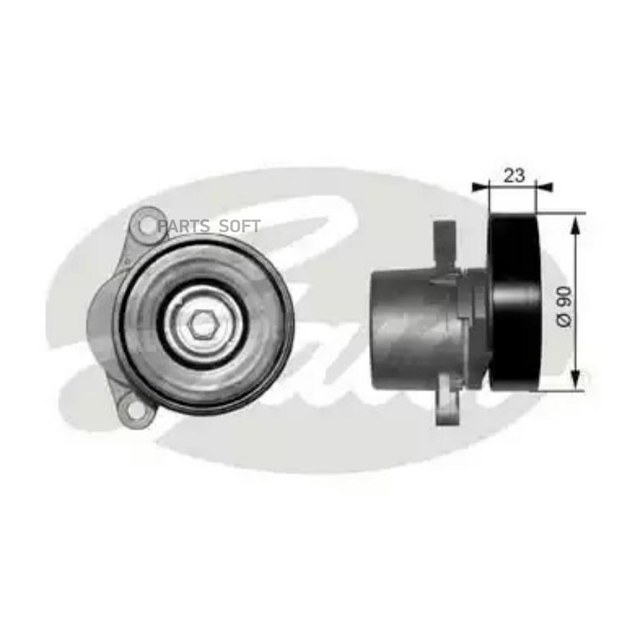 

GATES Натяжитель ремня приводного GATES T38156