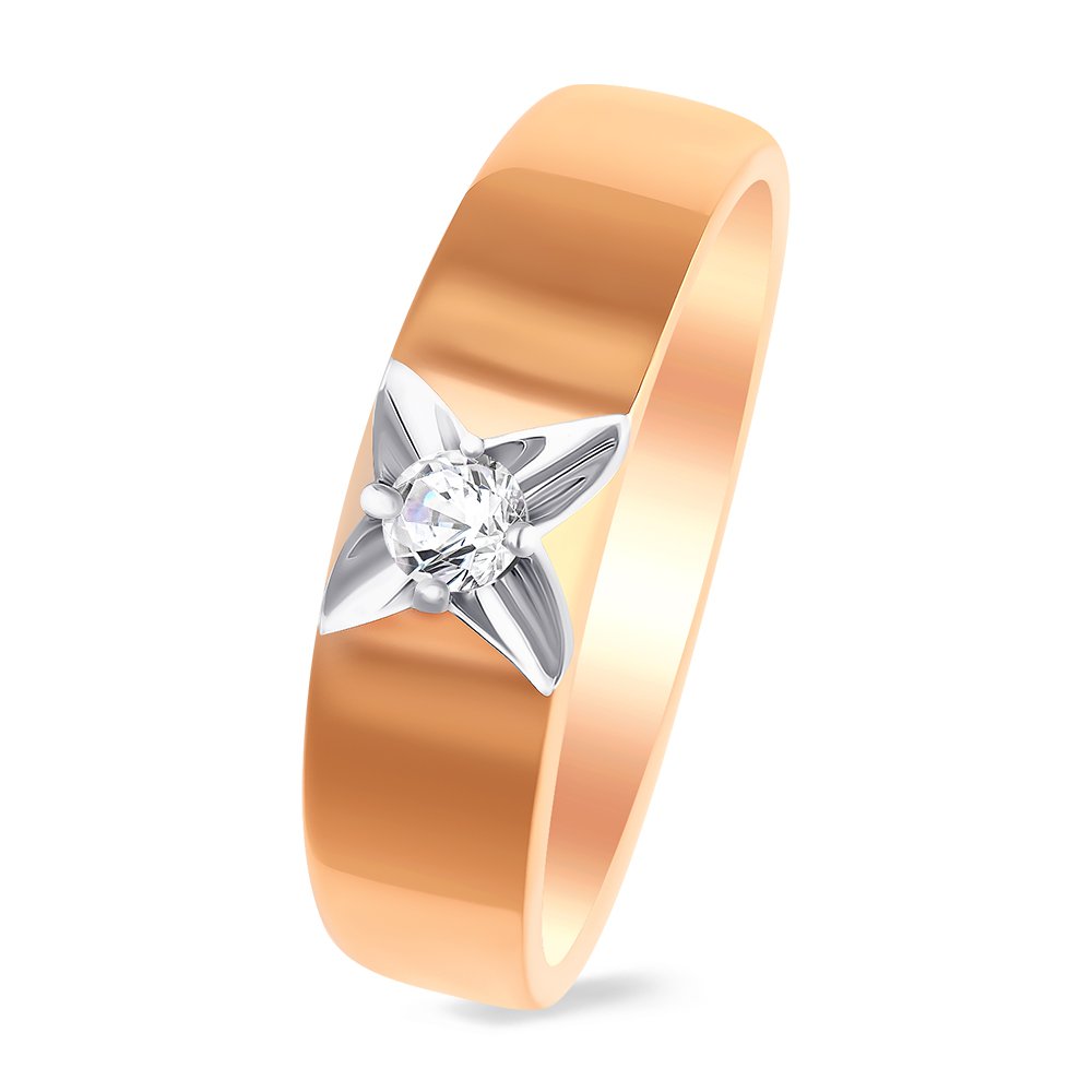 

Кольцо из золота р.  585Gold 101013015, бриллиант, 101013015