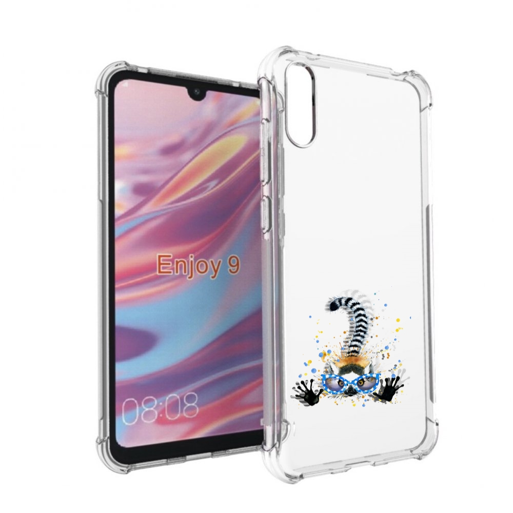 

Чехол бампер MyPads лямур для Huawei Enjoy 9., Прозрачный, Tocco