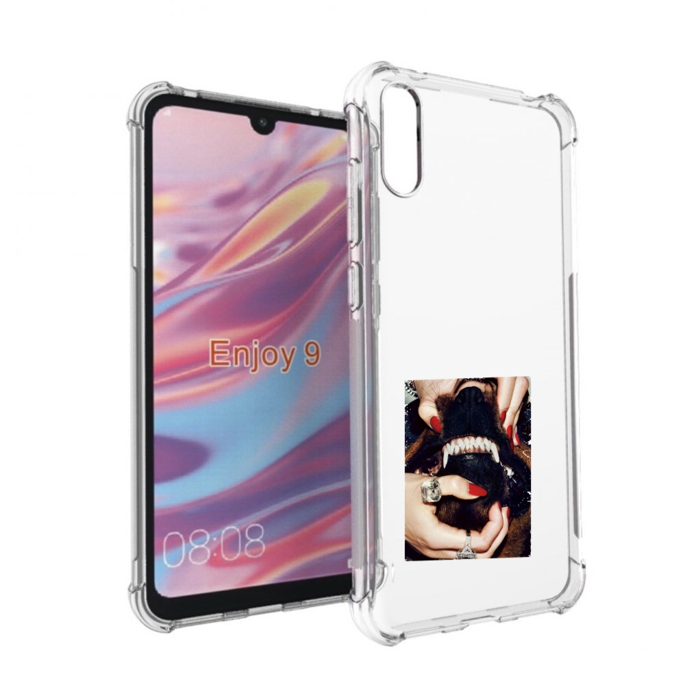 

Чехол бампер MyPads маникюр для Huawei Enjoy 9., Прозрачный, Tocco