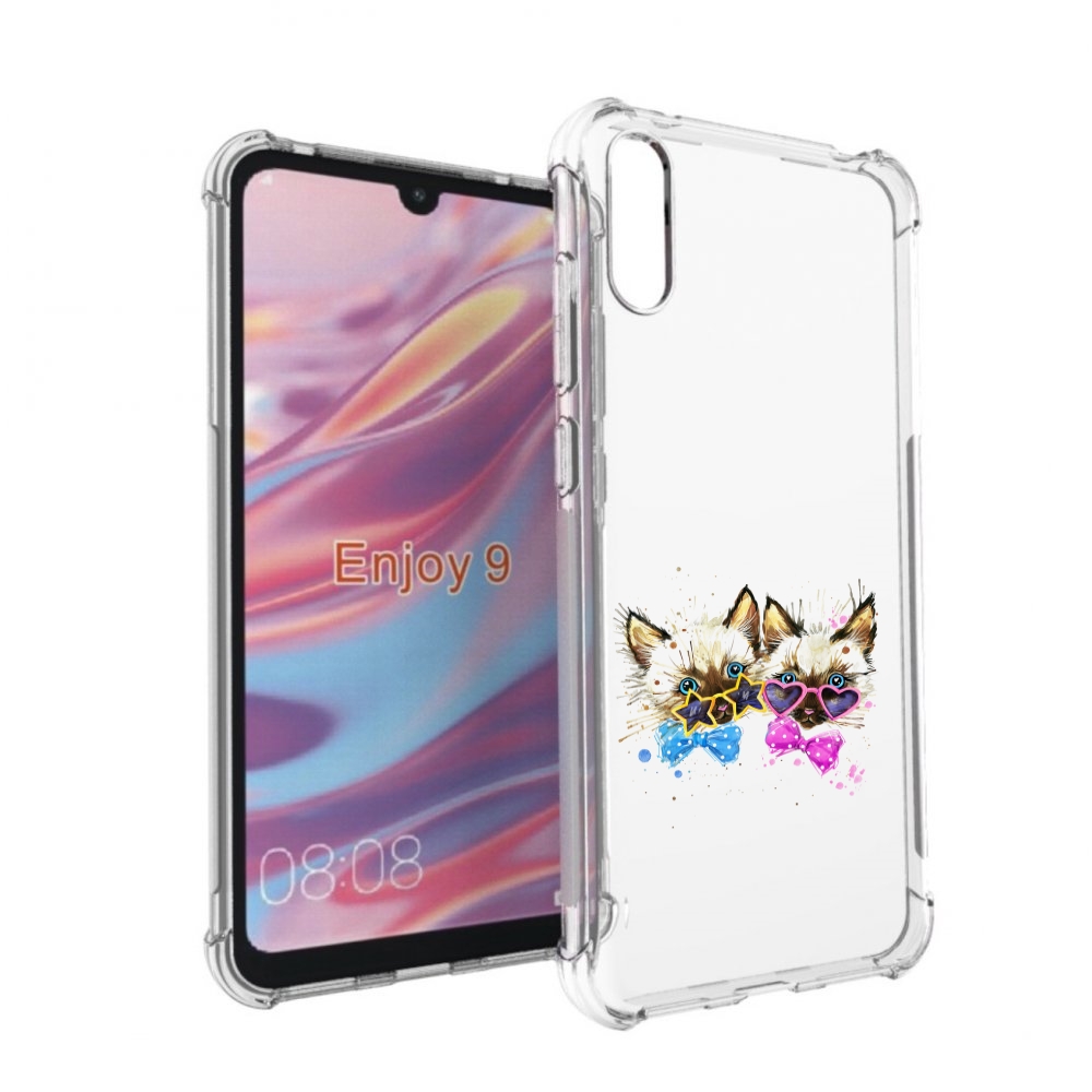 

Чехол бампер MyPads милые котята для Huawei Enjoy 9., Прозрачный, Tocco