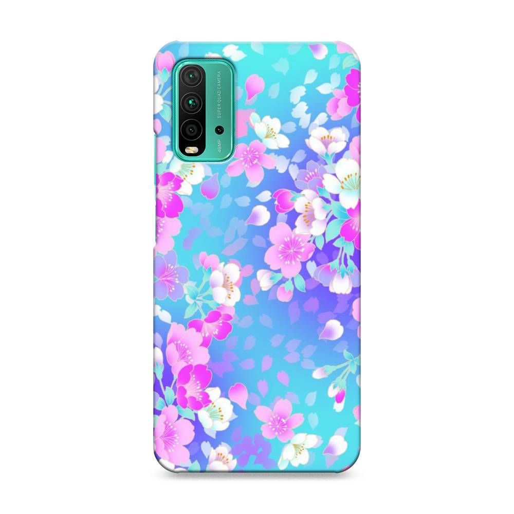 

Пластиковый чехол "Яблоневые цветы" на Xiaomi Redmi 9T, 39820-6