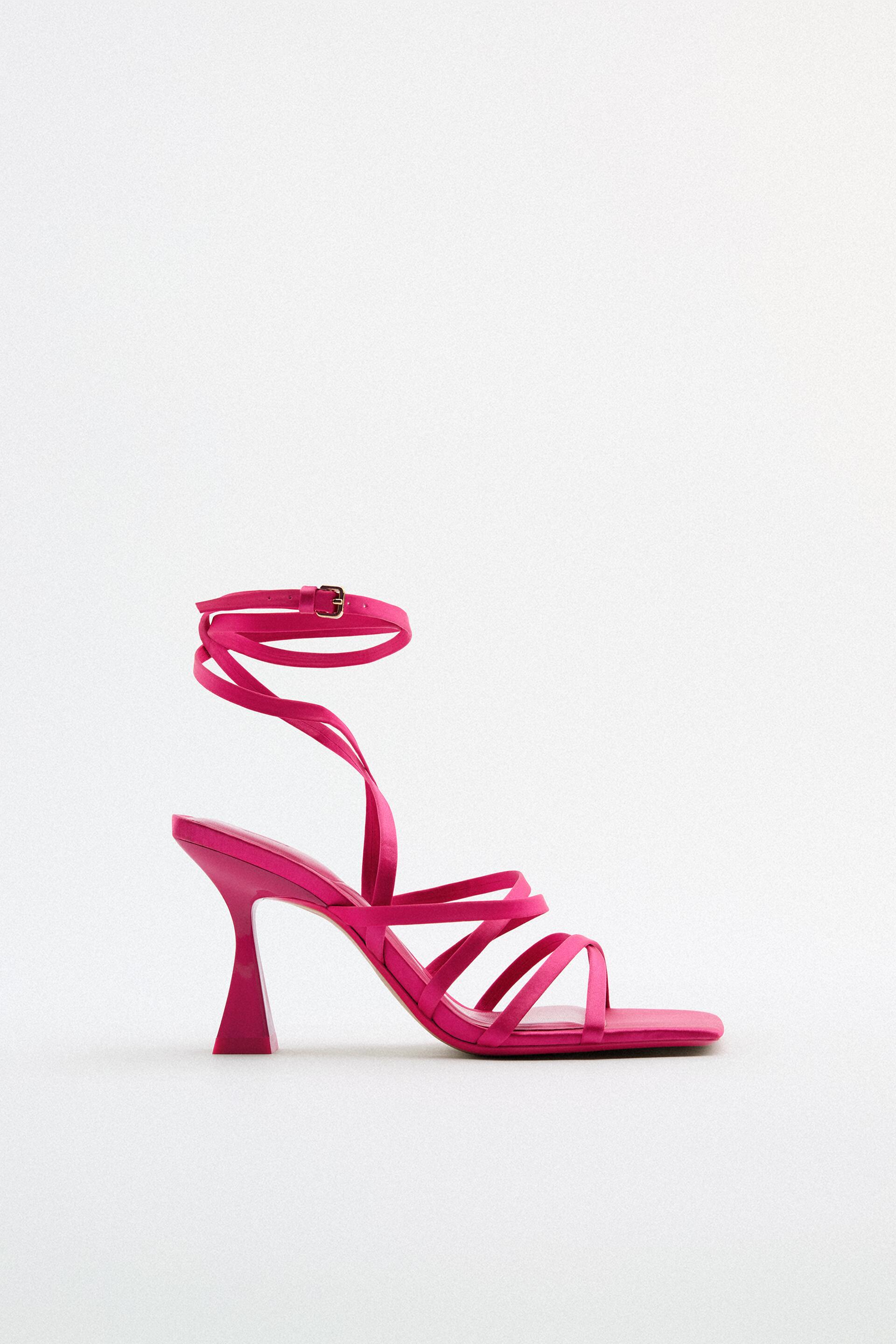 

Босоножки женские ZARA 12302010 розовые 42 RU (доставка из-за рубежа), 12302010