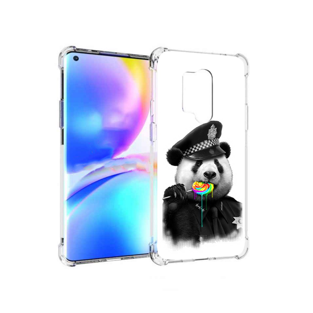 

Чехол MyPads Tocco для OnePlus 8 Pro Панда полиция (PT148281.139.130), Прозрачный, Tocco