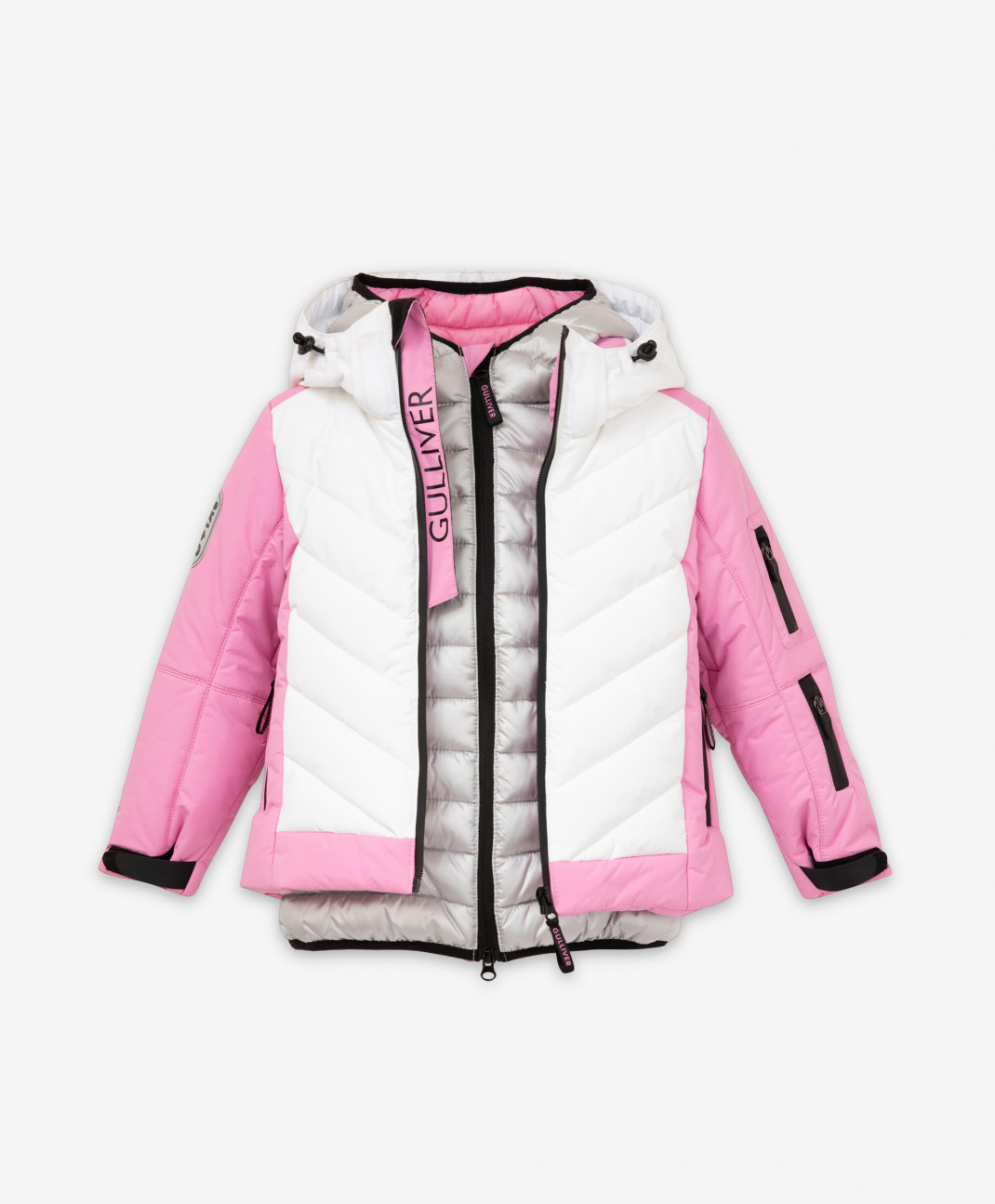 фото Куртка gulliver 220fgc4101 цв. розовый р. 164