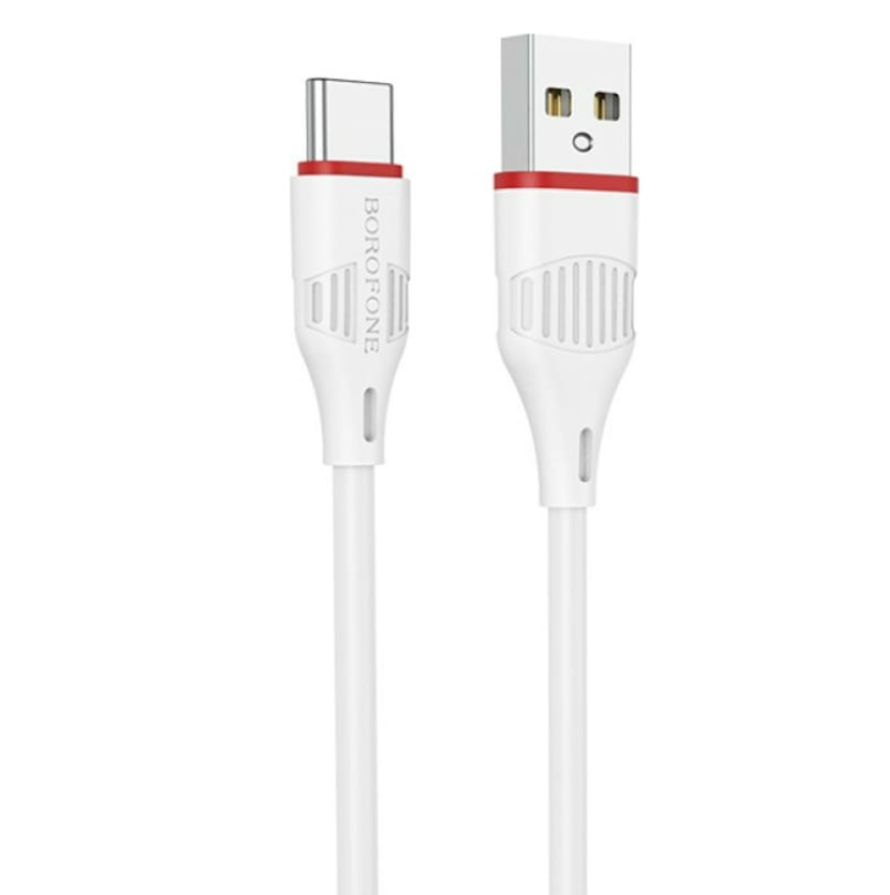 Дата-кабель Type-C универсальный Type-C Borofone BX51 (PD) (белый)