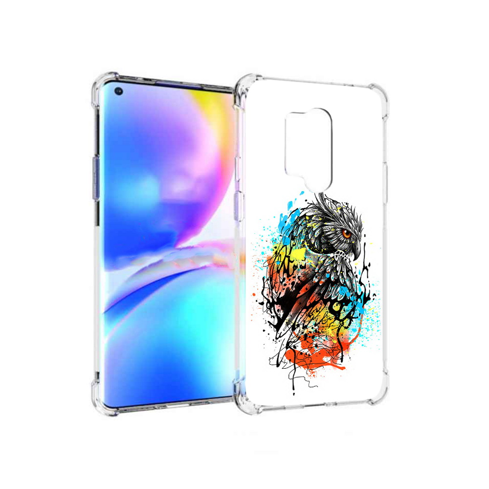 

Чехол MyPads Tocco для OnePlus 8 Pro Творческая сова (PT148281.139.170), Прозрачный, Tocco