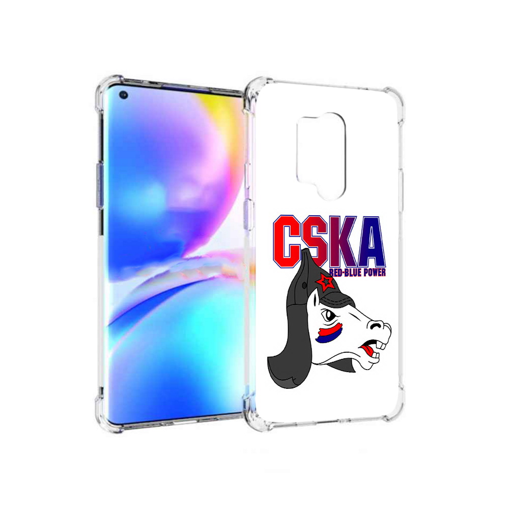 

Чехол MyPads Tocco для OnePlus 8 Pro ФК ЦСК лошадка россия (PT148281.139.179), Прозрачный, Tocco
