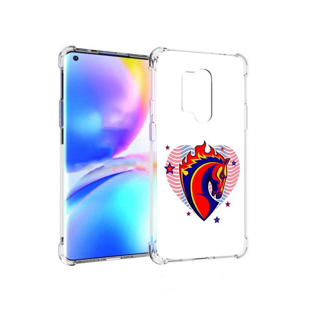 

Чехол MyPads Tocco для OnePlus 8 Pro ФК ЦСЛ Лошадь (PT148281.139.180), Прозрачный, Tocco