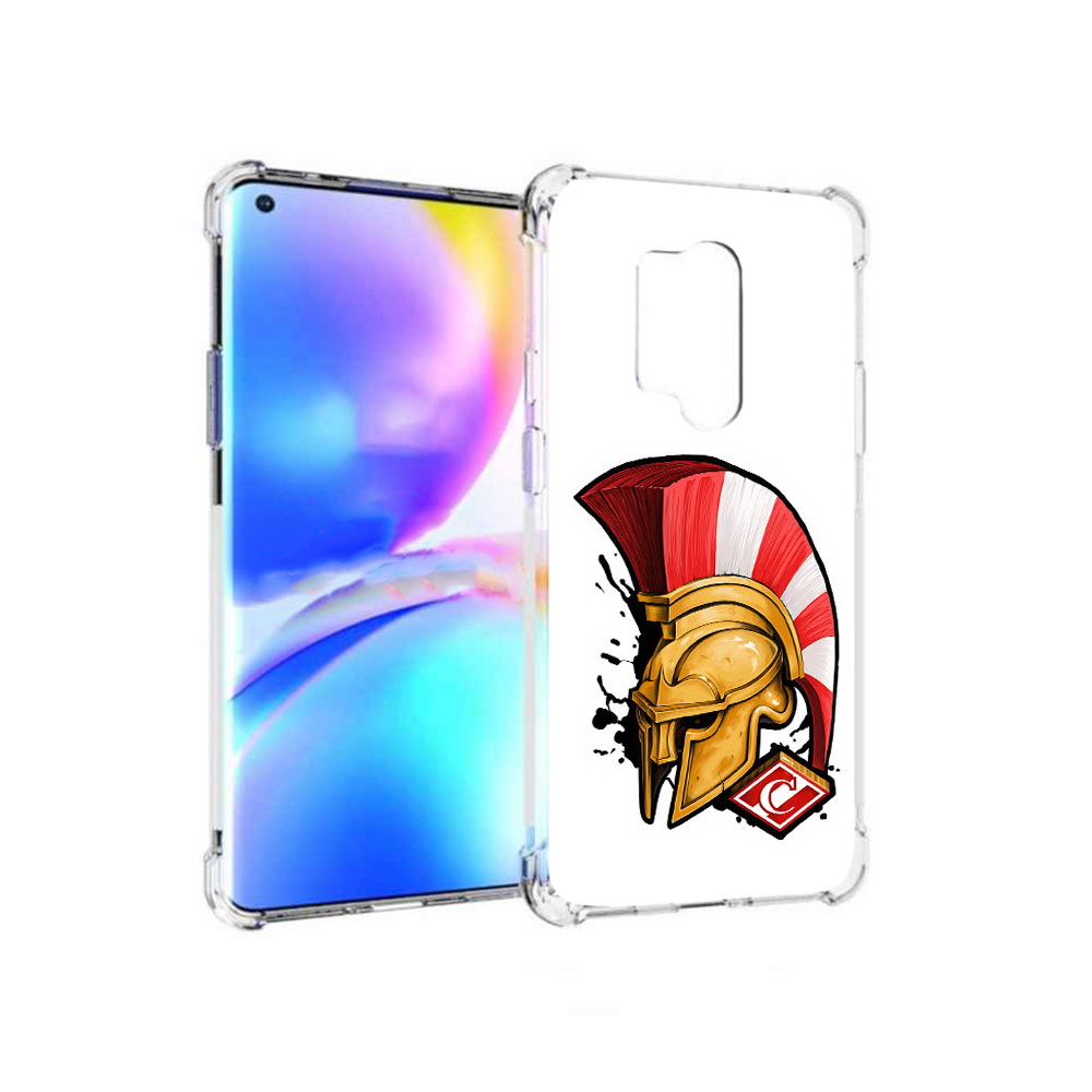 

Чехол MyPads Tocco для OnePlus 8 Pro ФК спартак шлем (PT148281.139.185), Прозрачный, Tocco