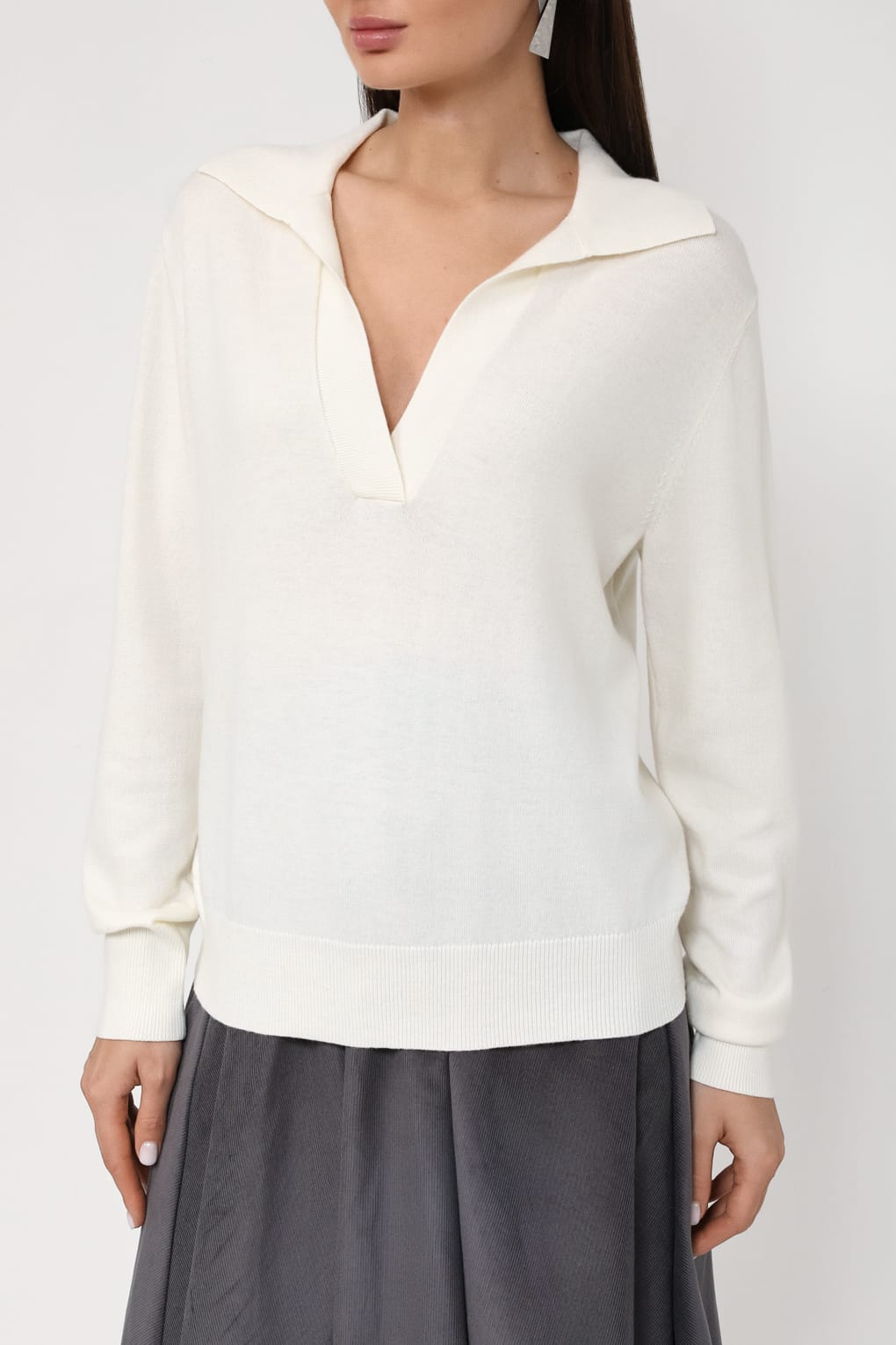 

Пуловер женский SABRINA SCALA SS2307Т1490 белый XS, SS2307Т1490