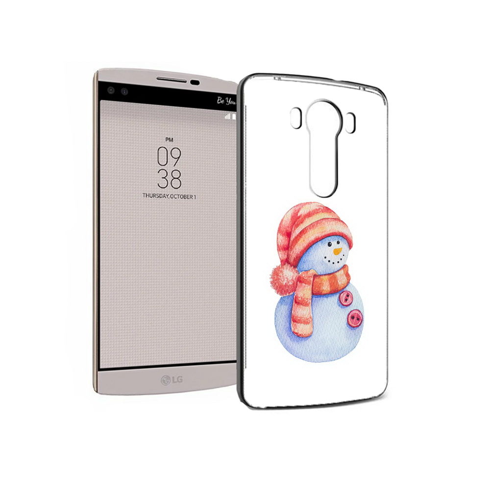 

Чехол MyPads Tocco для LG V10 Веселый снеговик (PT25325.78.44), Прозрачный, Tocco