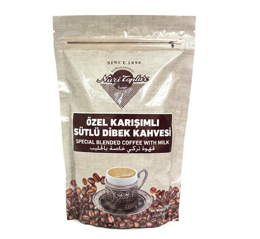 

Кофе молотый Nuri Toplar Dibek с молоком 250 г