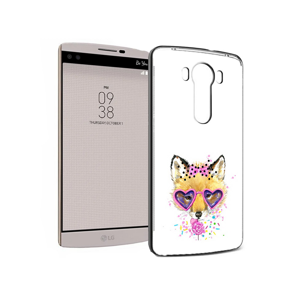

Чехол MyPads Tocco для LG V10 лисенок с бантиком (PT25325.78.441), Прозрачный, Tocco