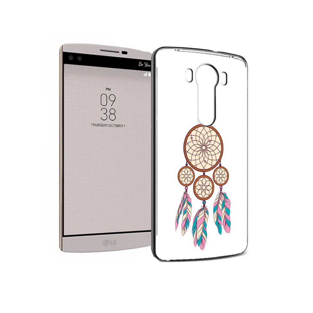 

Чехол MyPads Tocco для LG V10 ловец снов бежевый (PT25325.78.442), Прозрачный, Tocco