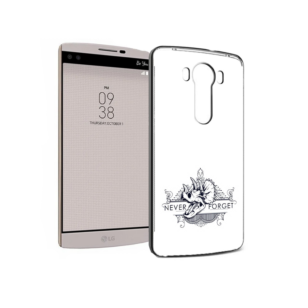 

Чехол MyPads Tocco для LG V10 логотип носорога никогда не забуду (PT25325.78.445), Прозрачный, Tocco