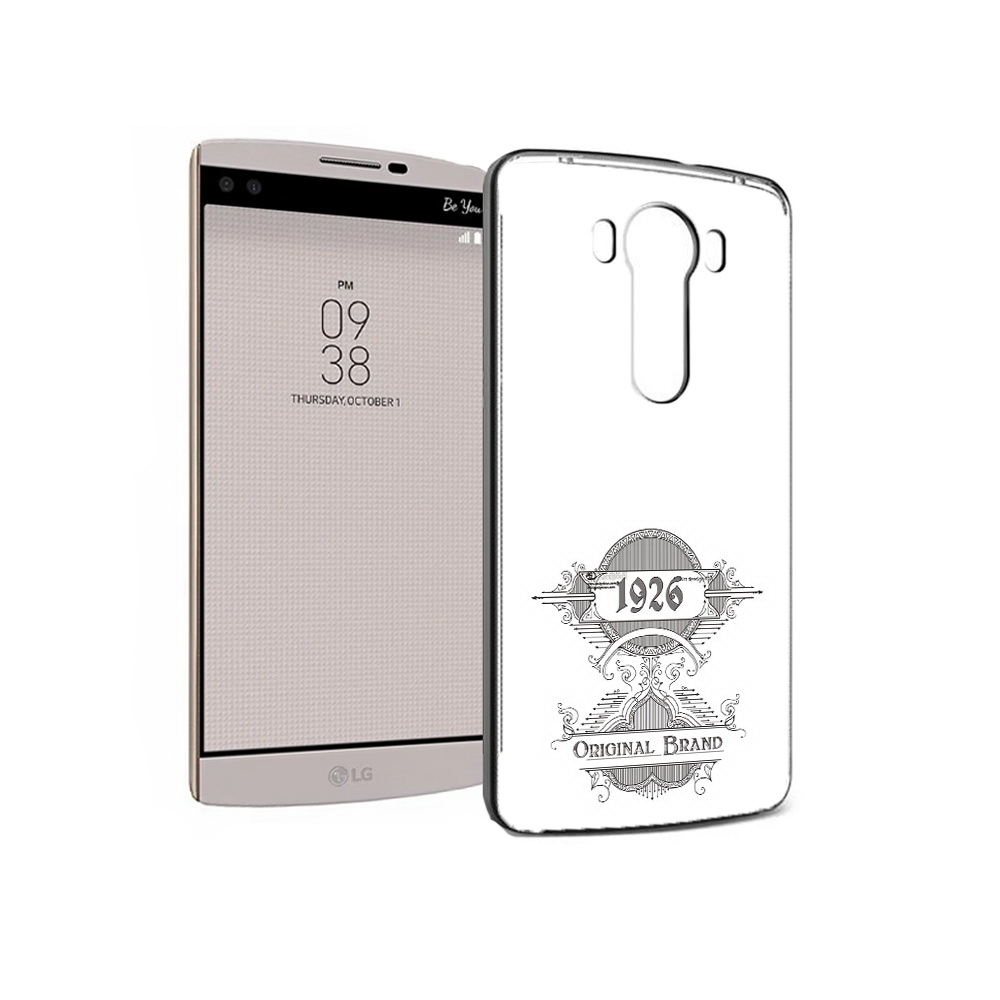 

Чехол MyPads Tocco для LG V10 логотип черно белый (PT25325.78.446), Прозрачный, Tocco