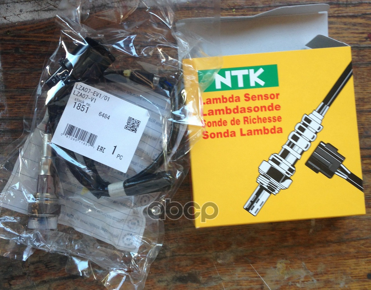 

NGK-NTK LZA07V1 LZA07-V1_лямбда-зонд! L=750mm Seat Leon Altea, VW Golf, Skoda Octavia 1.6