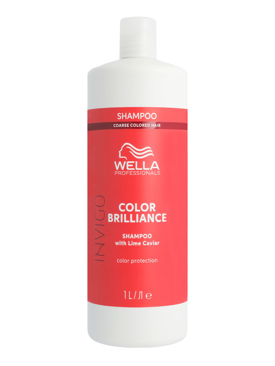 Шампунь Wella Professionals INVIGO Color Brilliance для жестких волос 1 л 3804₽