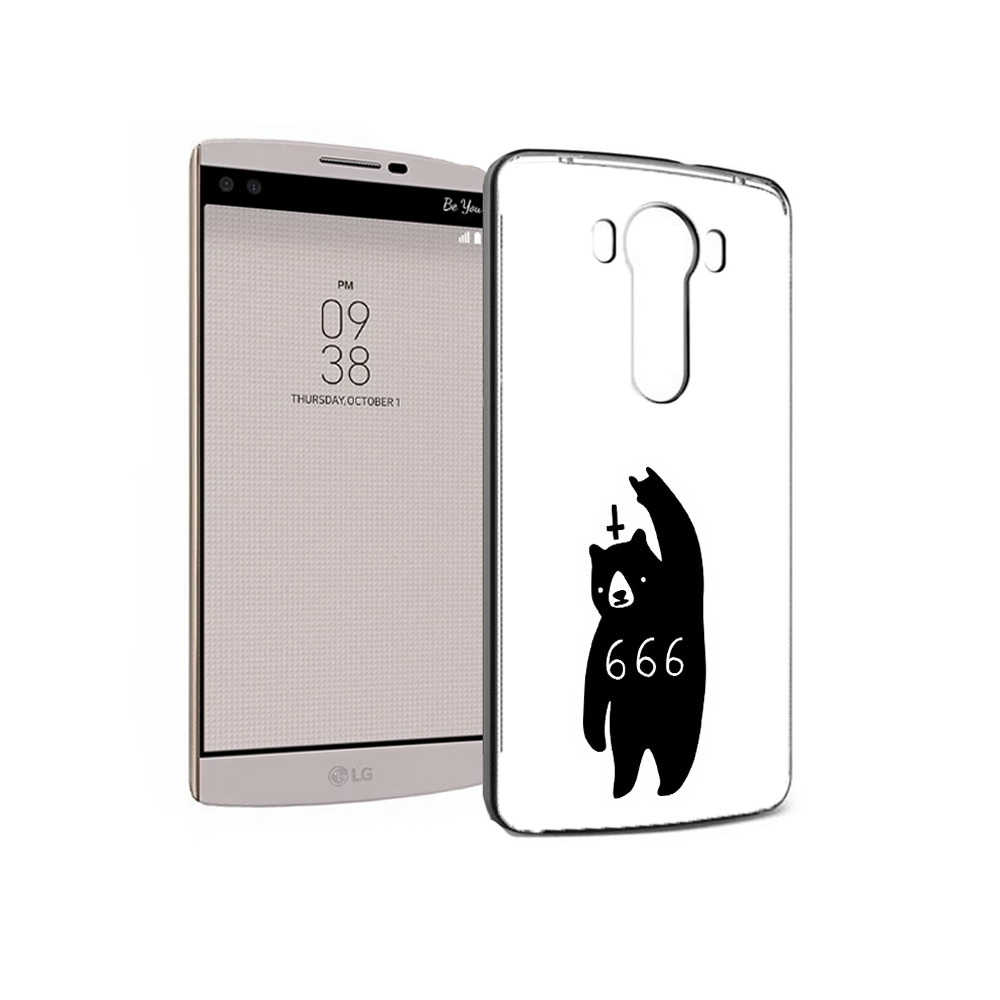 

Чехол MyPads Tocco для LG V10 медведь 666 (PT25325.78.462), Прозрачный, Tocco