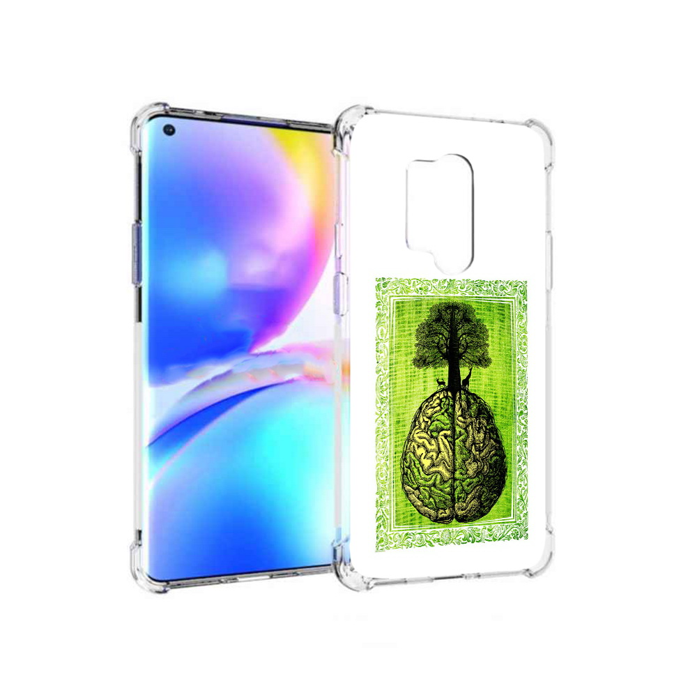 

Чехол MyPads Tocco для OnePlus 8 Pro абстракция здоровый мозг (PT148281.139.211), Прозрачный, Tocco