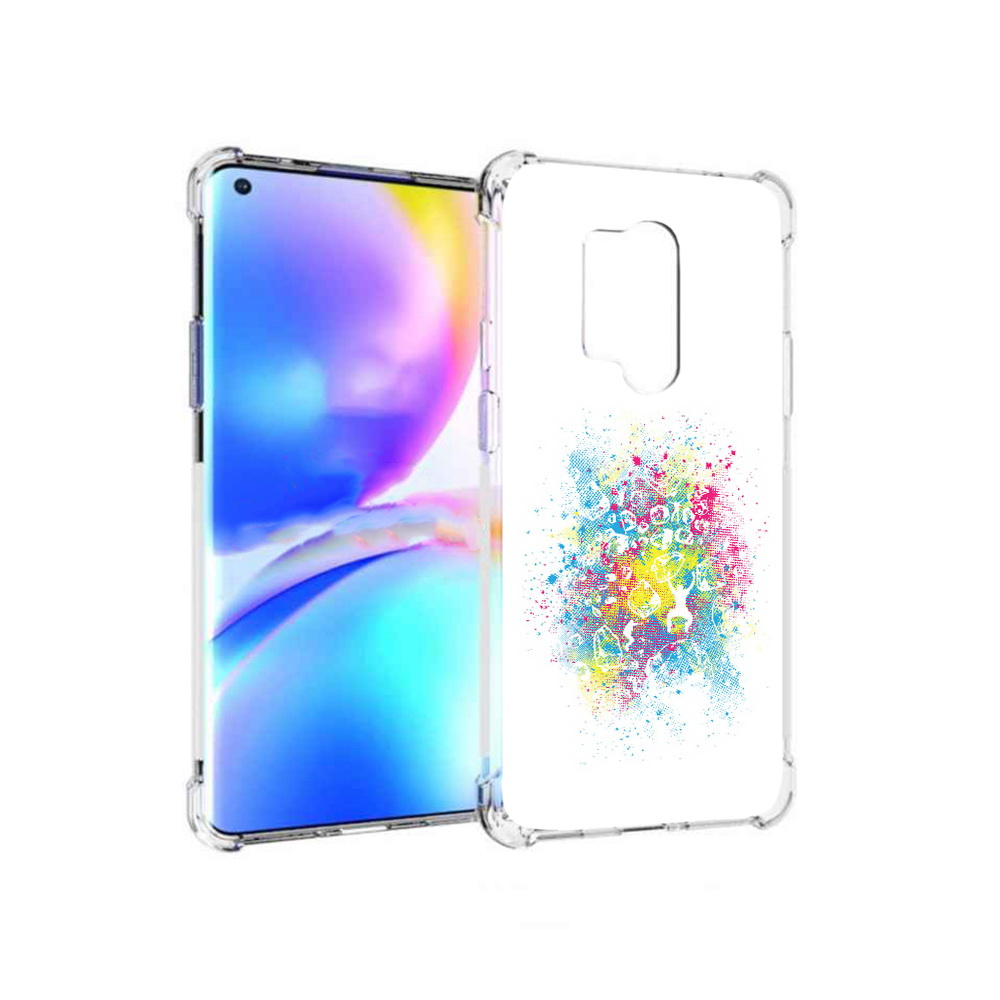 

Чехол MyPads Tocco для OnePlus 8 Pro акварель абстракция (PT148281.139.214), Прозрачный, Tocco