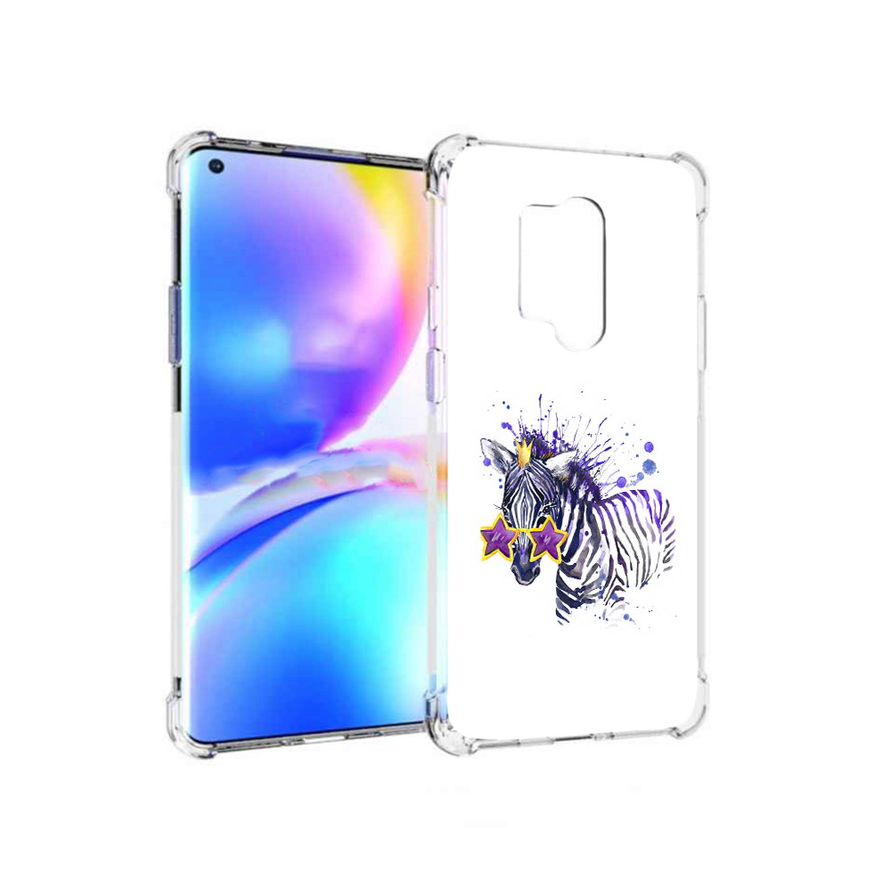 

Чехол MyPads Tocco для OnePlus 8 Pro акварельная зебра (PT148281.139.215), Прозрачный, Tocco