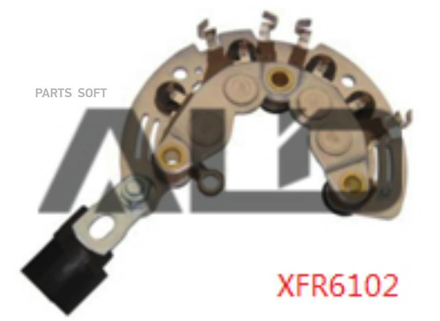 ALD XFR6102 Диодный мост генератора FORD MONDEO III 1.8/2.0/2.0TDCI/2.2TDCI/2.5 00-07, JAG