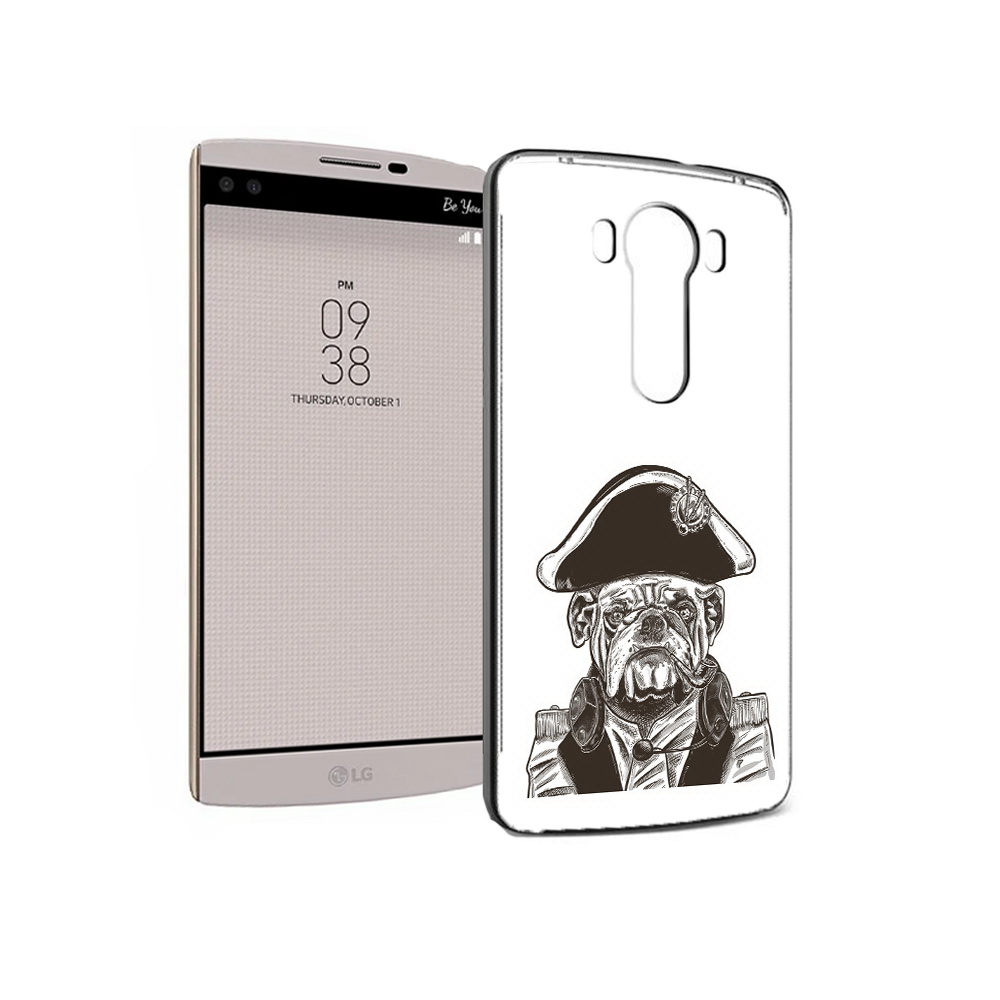 

Чехол MyPads Tocco для LG V10 мопс генерал (PT25325.78.483), Прозрачный, Tocco