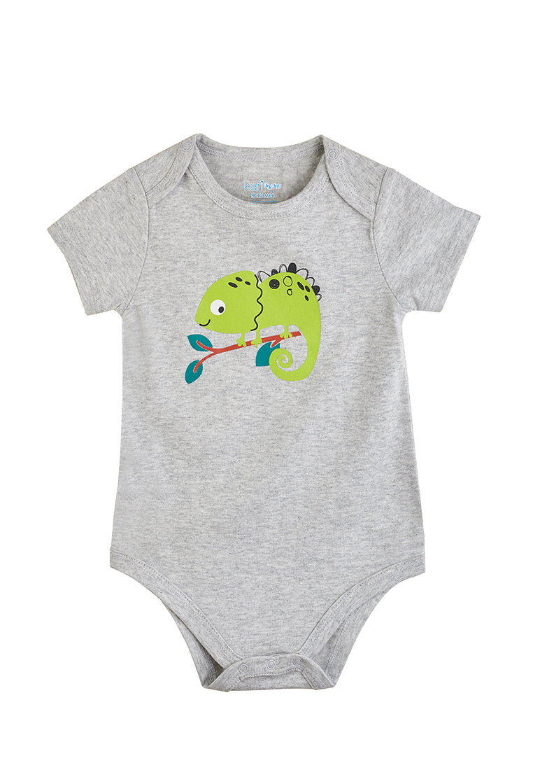 

Боди детское Kari baby SS21B13201511 светло-серый р.68, SS21B13201511