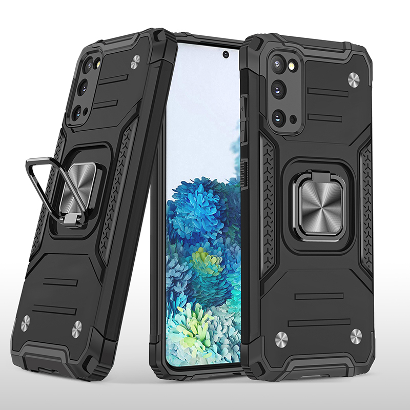 фото Противоударный чехол legion case для samsung galaxy s20 (черный) black panther