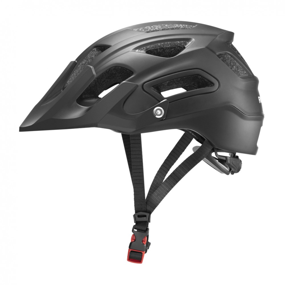 Шлем велосипедный с вентиляционными отверстиями Rockbros HC-65, черный, L (58-61)