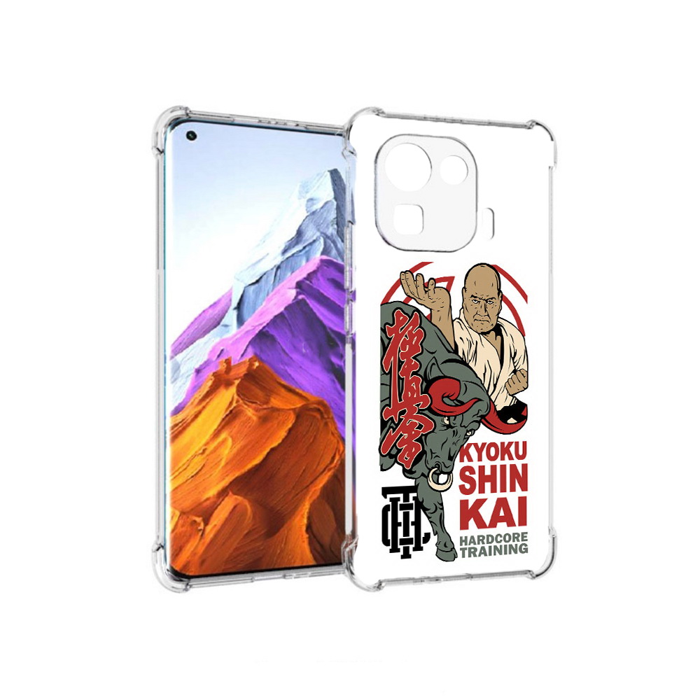 

Чехол MyPads Tocco для Xiaomi 11 Pro единоборства рисунок (PT144585.286.343), Прозрачный, Tocco