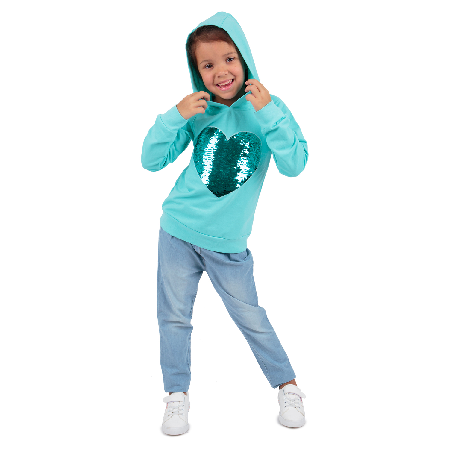 

Толстовка Leader Kids Русалочка зеленый р.104, GL001054857