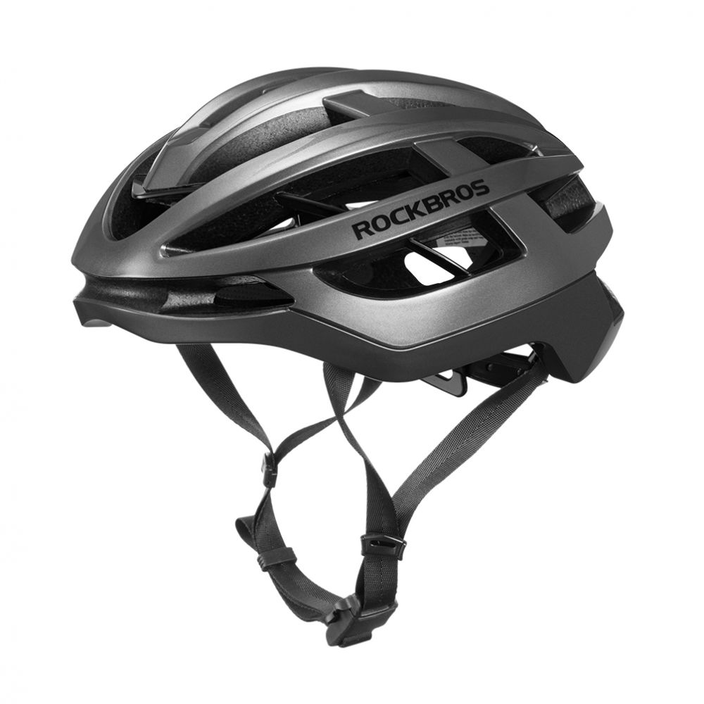 Шлем велосипедный регулируемый Rockbros HC-58, серый, L (58-61)
