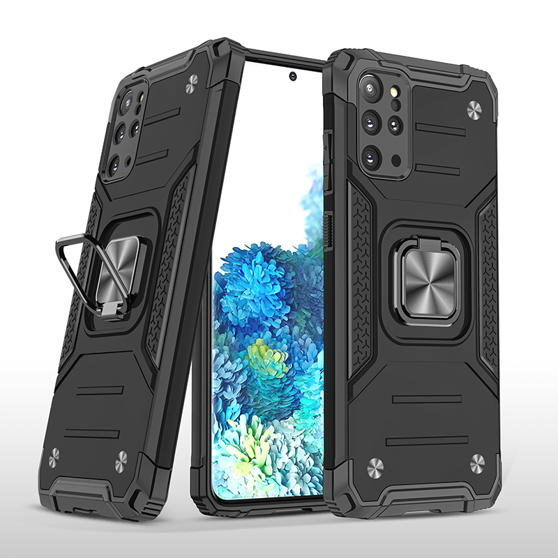 фото Противоударный чехол legion case для samsung galaxy s20+ (черный) black panther