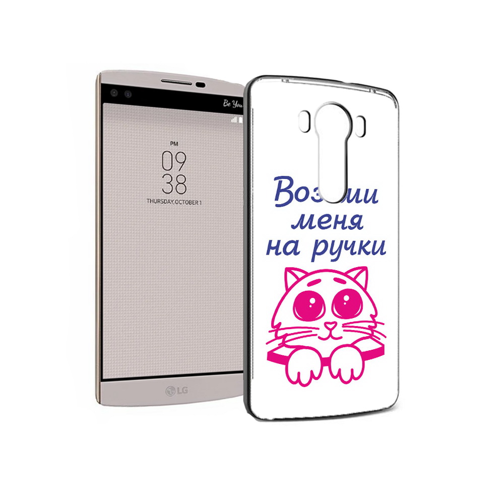 

Чехол MyPads Tocco для LG V10 мяу (PT25325.78.491), Прозрачный, Tocco