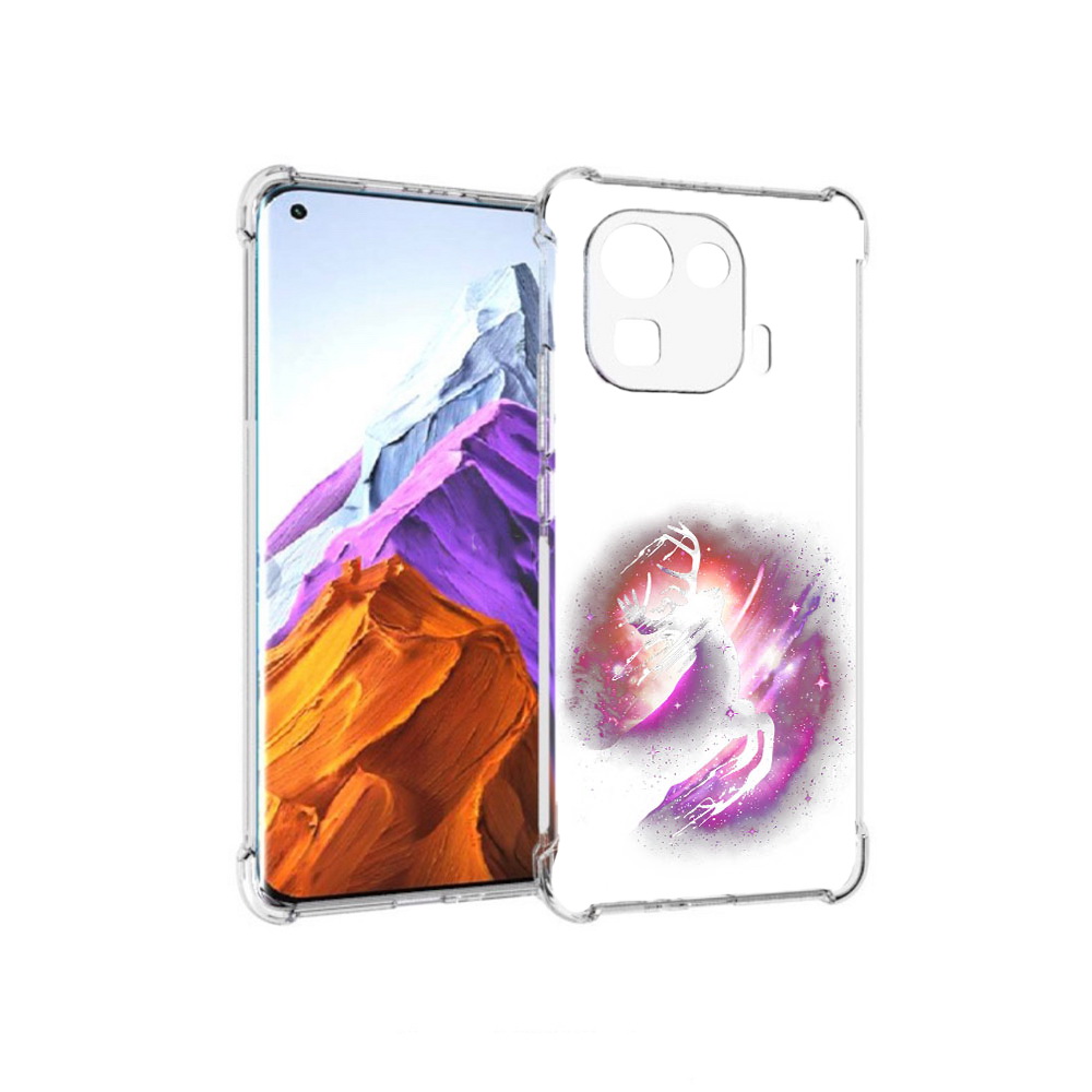 

Чехол MyPads Tocco для Xiaomi 11 Pro звездный олень (PT144585.286.354), Прозрачный, Tocco
