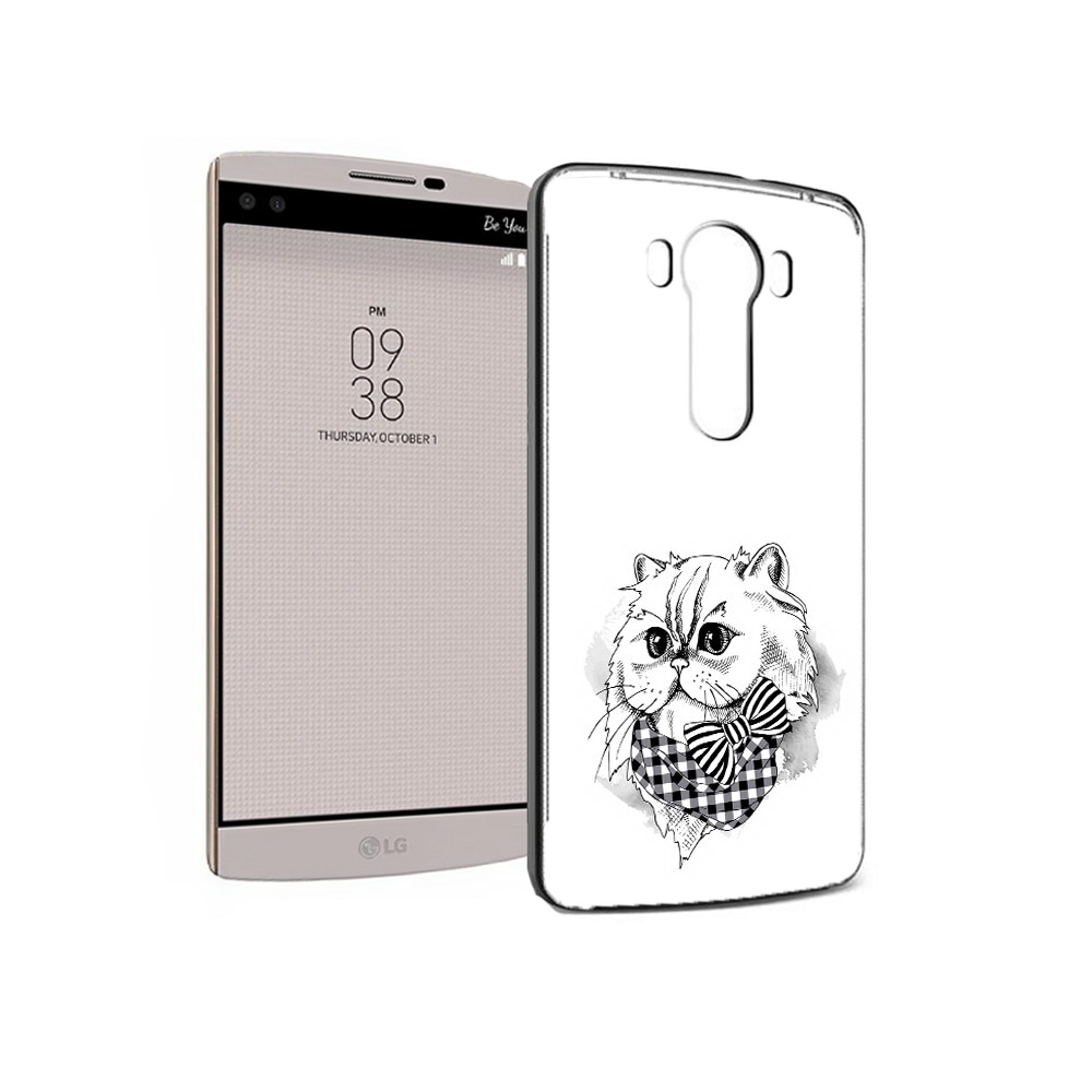 

Чехол MyPads Tocco для LG V10 нарисованная красивая кошечка (PT25325.78.503), Прозрачный, Tocco