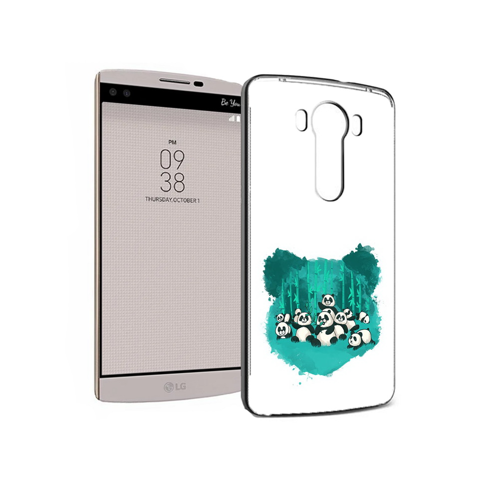 

Чехол MyPads Tocco для LG V10 нарисованные панды (PT25325.78.508), Прозрачный, Tocco