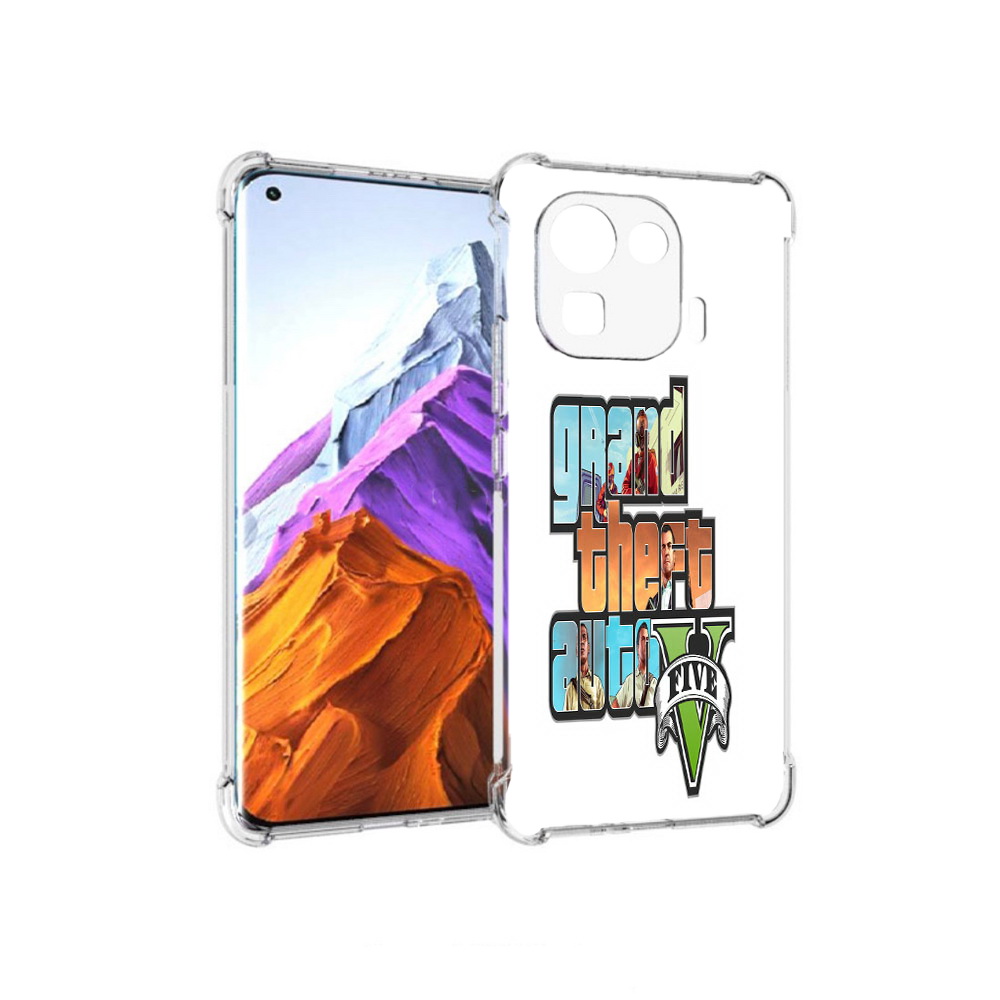 

Чехол MyPads Tocco для Xiaomi 11 Pro игра гта (PT144585.286.373), Прозрачный, Tocco