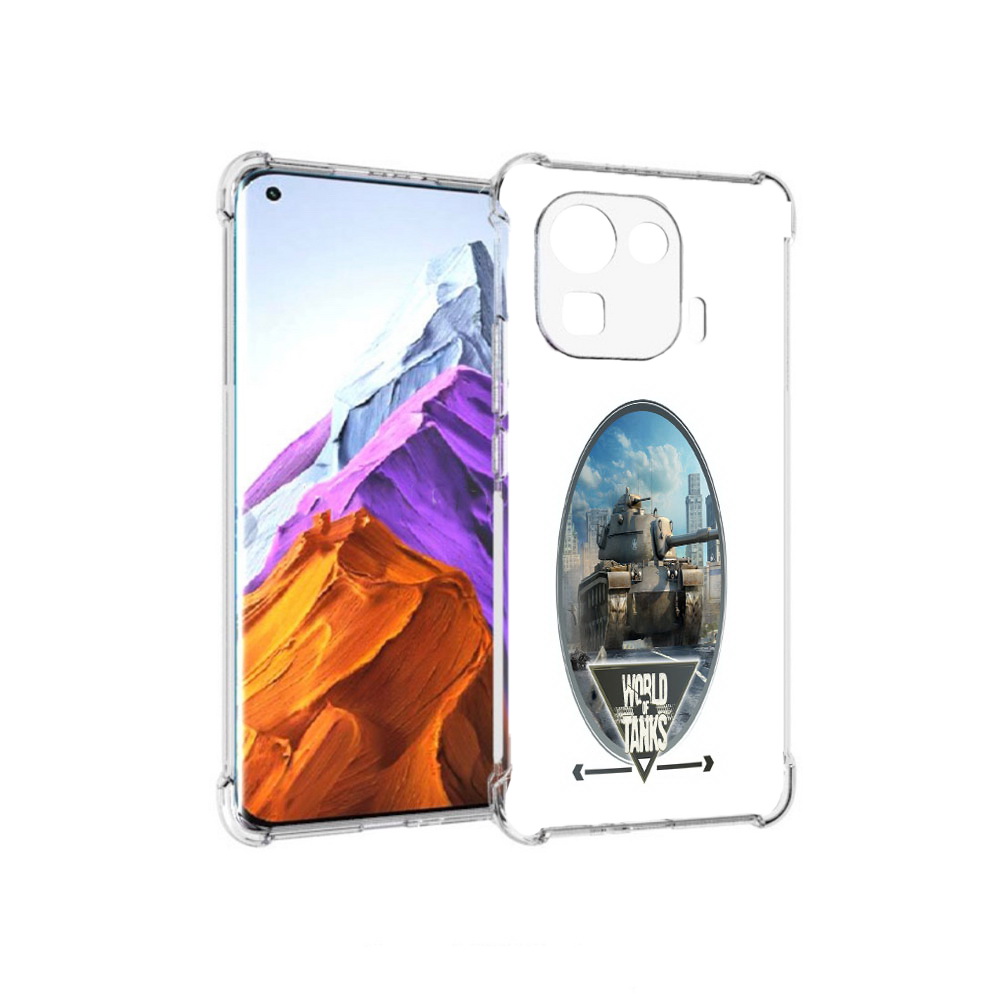 

Чехол MyPads Tocco для Xiaomi 11 Pro игра с танками (PT144585.286.375), Прозрачный, Tocco