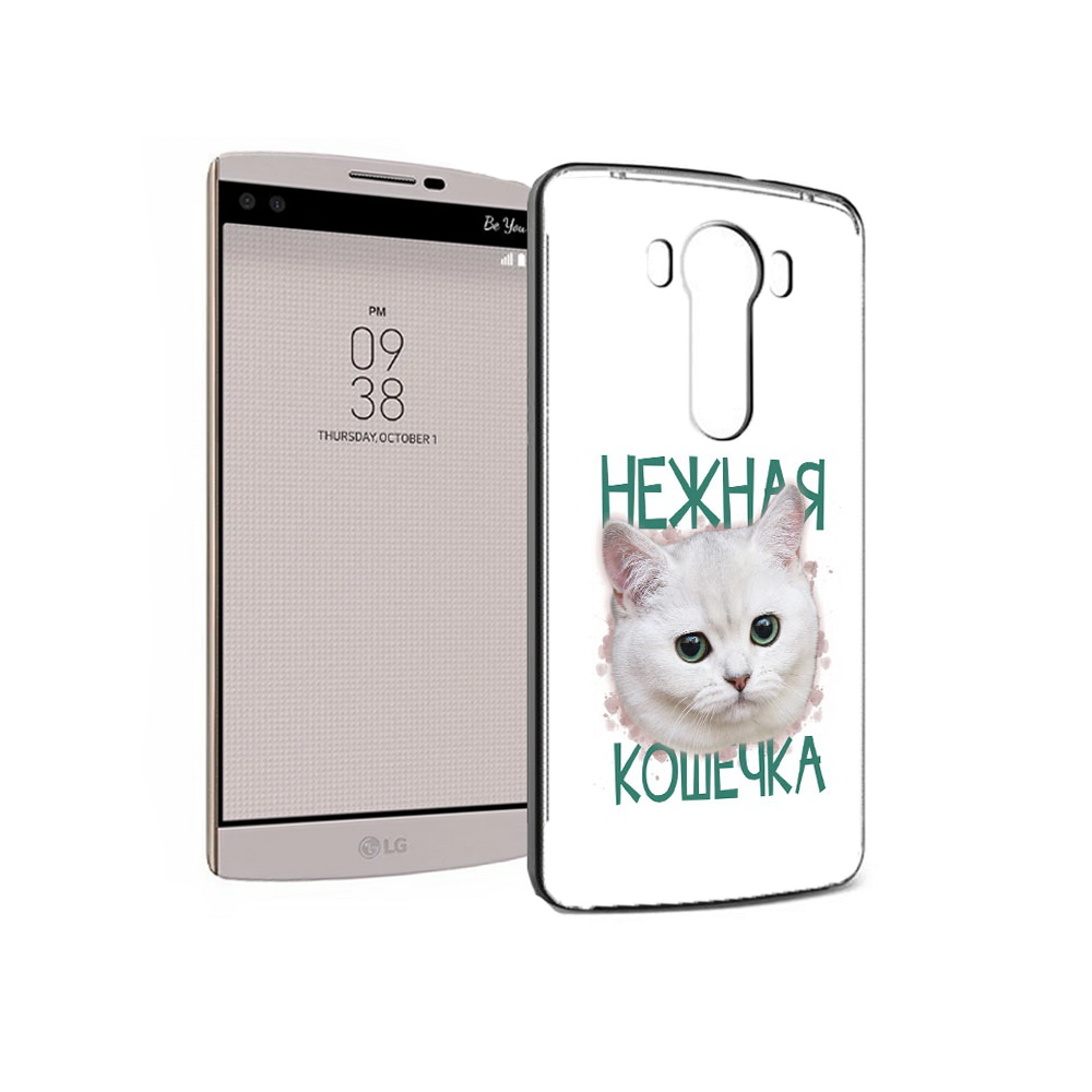 

Чехол MyPads Tocco для LG V10 нежная кошечка (PT25325.78.520), Прозрачный, Tocco