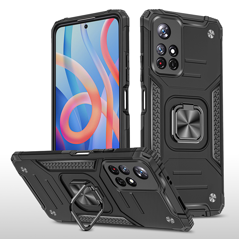 фото Противоударный чехол legion case для xiaomi poco m4 pro (черный) black panther