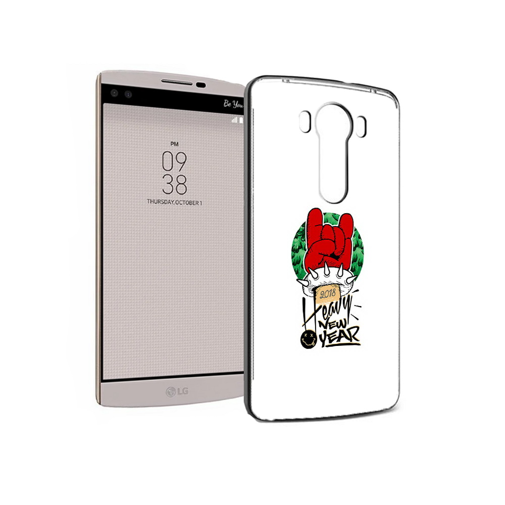 

Чехол MyPads Tocco для LG V10 Гангстер новый год (PT25325.78.53), Прозрачный, Tocco