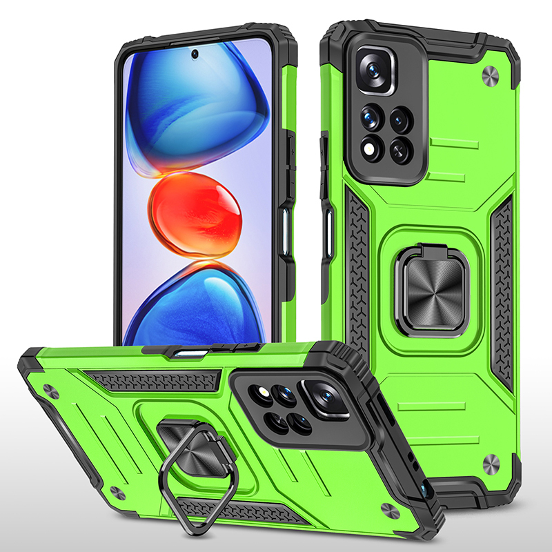 

Противоударный чехол Legion Case для Xiaomi Redmi Note 11 Pro 5G (салатовый), Зеленый
