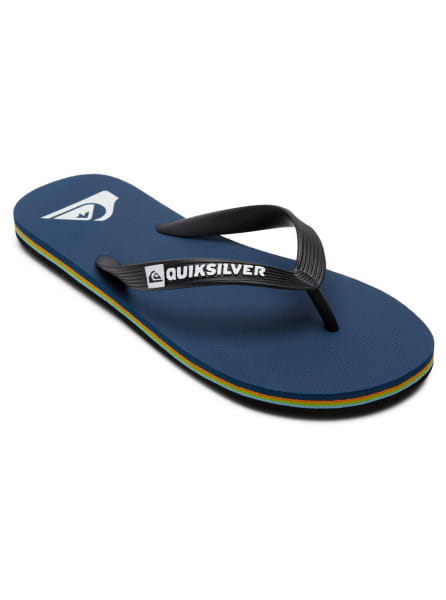 фото Шлепанцы мужские quiksilver aqyl100601-byj2 голубые 43 eu