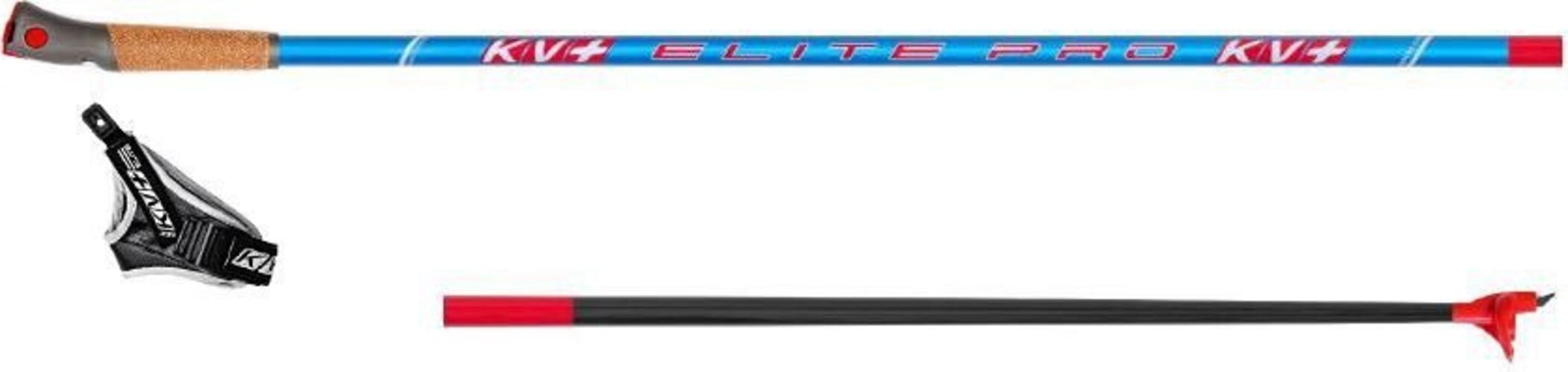 Палки лыжные KV+ ELITE PRO CLIP 22P020Q blue (152.5)