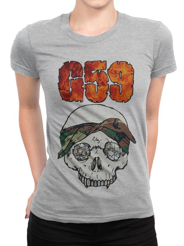 

Футболка женская Dream Shirts Группа SuicideBoys серая S, Группа SuicideBoys