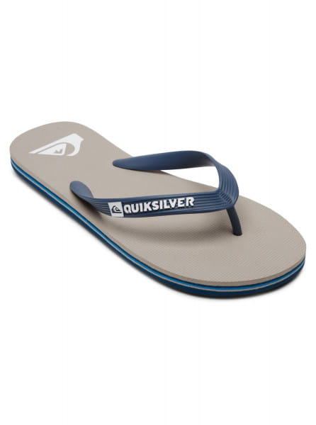 фото Шлепанцы мужские quiksilver aqyl100601-syj2 серые 43 eu